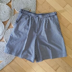 Vintage gingham shorts